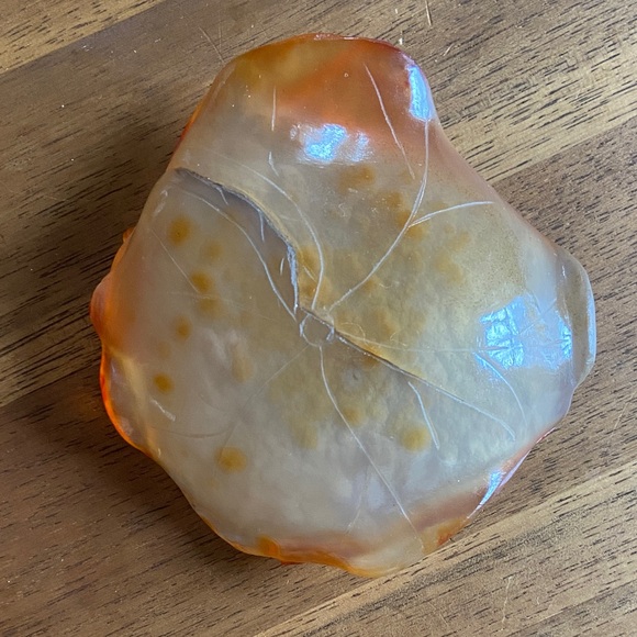Chinese Serpentine Bowls with Carnelian Dish and Ruby Zoisite Carving - Picture 3 of 9